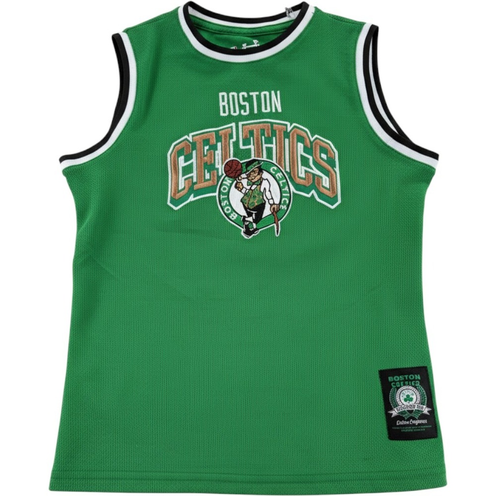 Ultra Game NBA Boston Celtics Kids Size 10-12 Green Basketball Jersey Tank Top